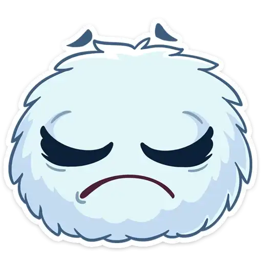 Sticker ☹️