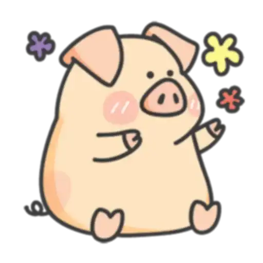 Sticker 🐷