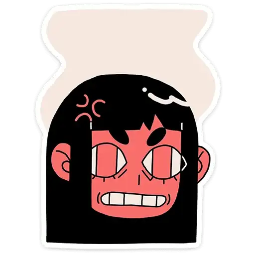 Sticker 😠