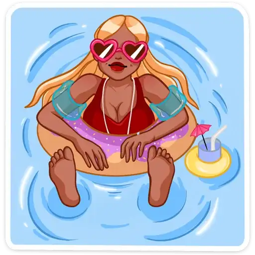 Sticker 🏖