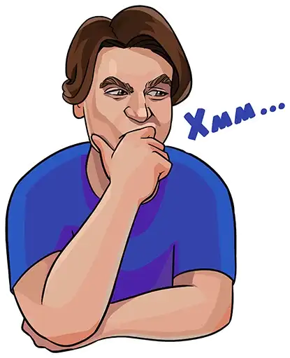 Sticker 🤔