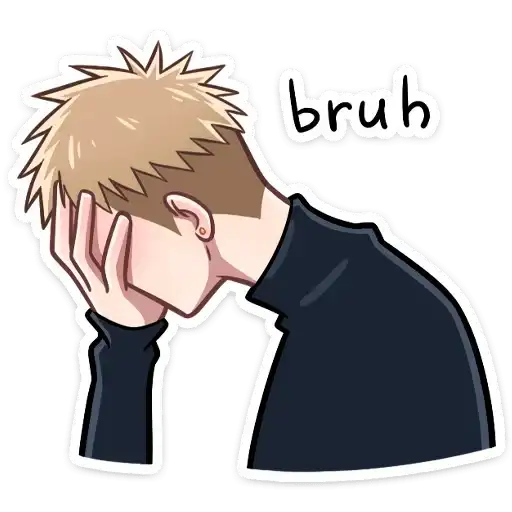 Sticker 😞