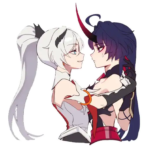 Kiana Kaslana and Raiden Mei preview