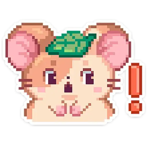 Sticker 🐹