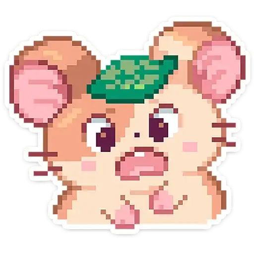 Sticker 🐹
