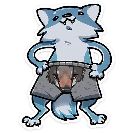 Sticker 🐺