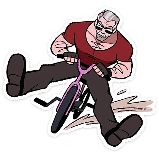 Sticker 🚴