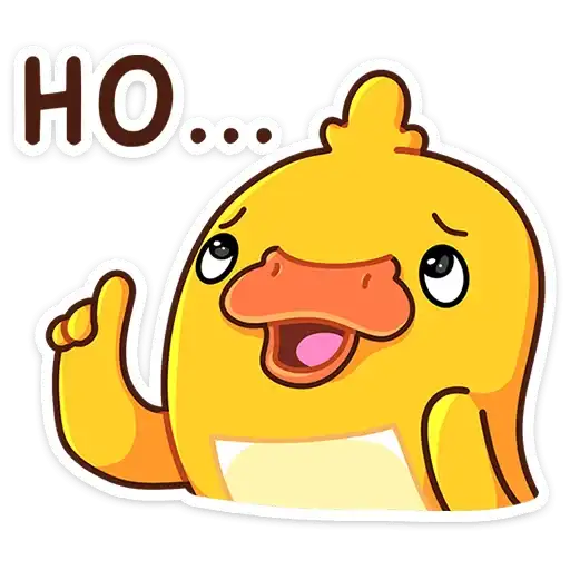 Sticker 🦆