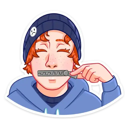 Sticker 🤐