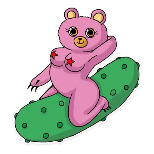 Sticker 🐻