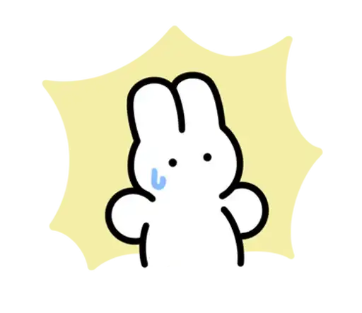 Sticker 🐇