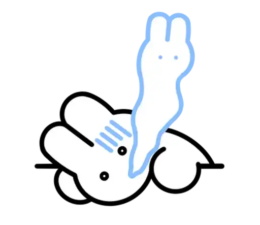 Sticker 🐇