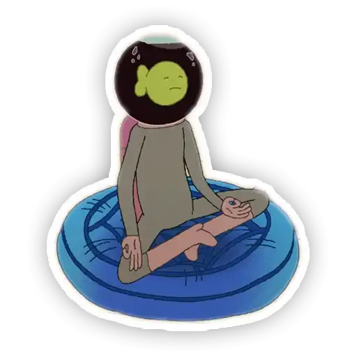 Sticker 🧘‍♀