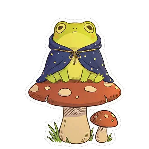 Sticker 🍄