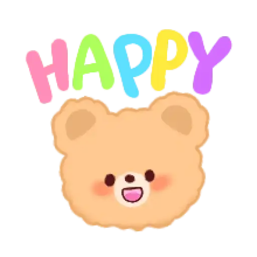 Sticker 🐻