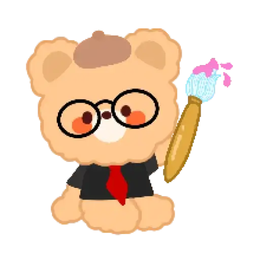 Sticker 🐻