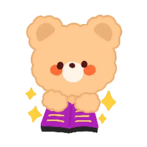 Sticker 🐻