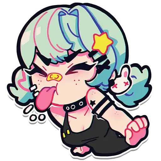Sticker 👅