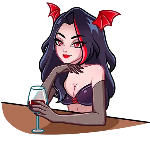 Sticker 🍷