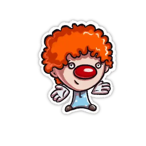 Little clown by Svetlana Krasnikova preview