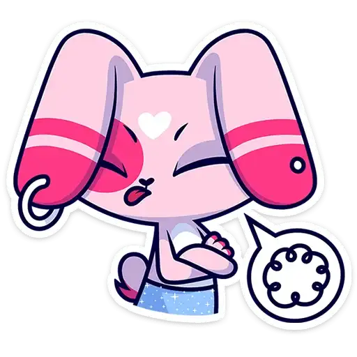 Sticker 🐰