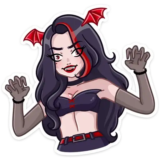 Sticker 🧛‍♀