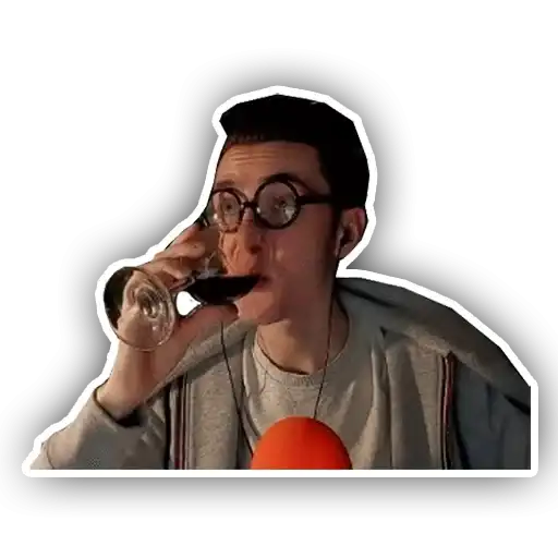 Sticker 🍷