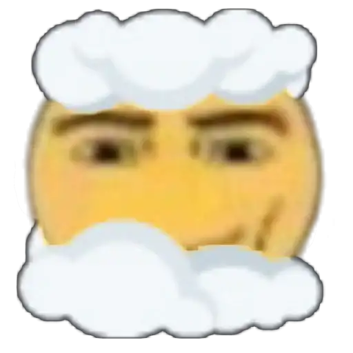 Sticker 😶‍🌫️