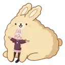 Sticker 🐇