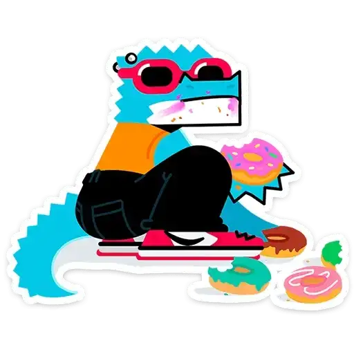 Sticker 🍩