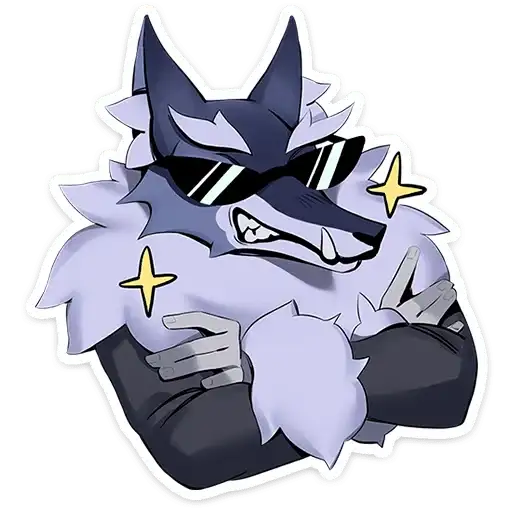 Sticker 🐺