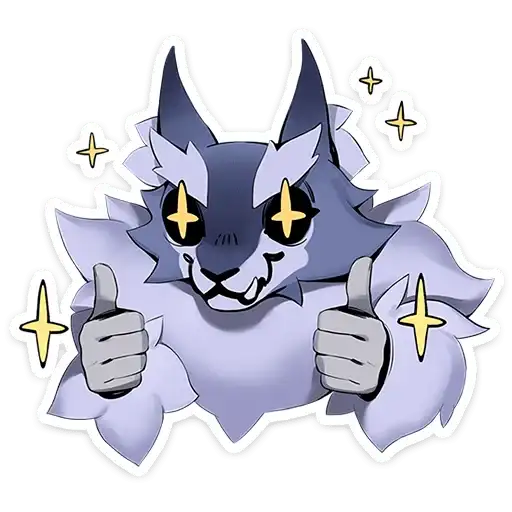Sticker 🐺