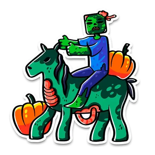 Sticker 🐎