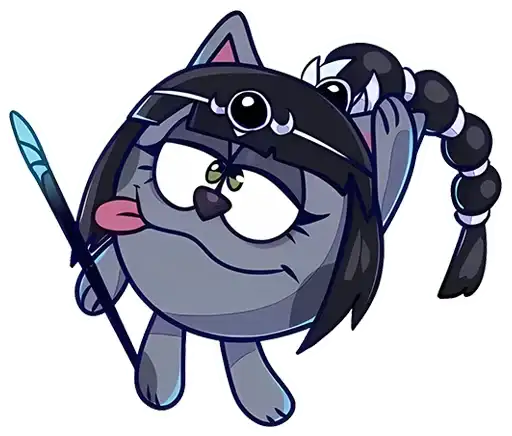 Sticker 🐈‍⬛