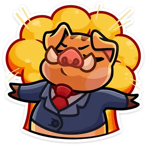 Sticker 🐗