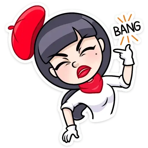 Sticker 👩‍🦰