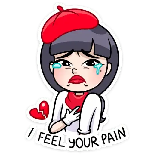 Sticker 😢