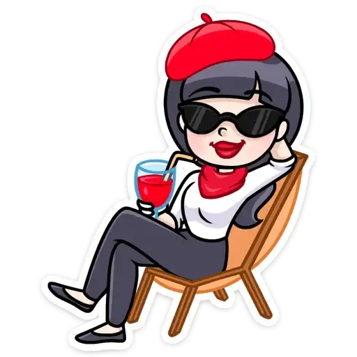 Sticker 👩‍🦰