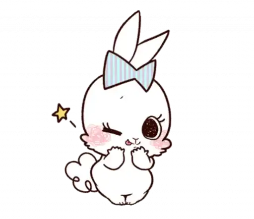 Sticker 🐇