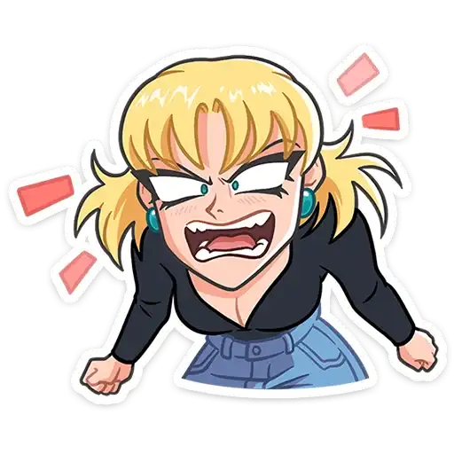 Sticker 😠