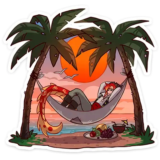 Sticker 🏖