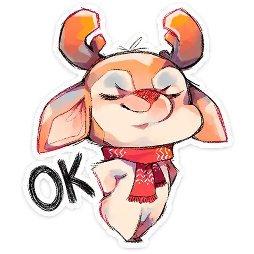 Sticker 🦌