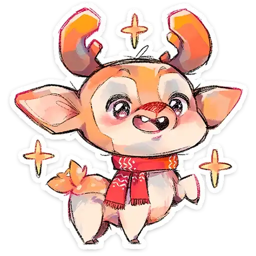 Sticker 🦌