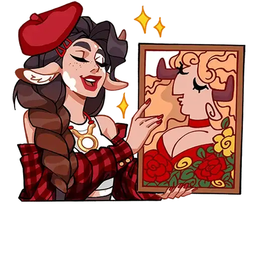 Sticker 👩‍🎨