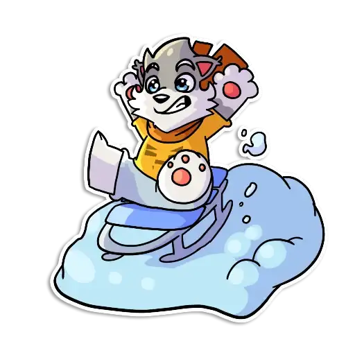 Sticker 🛷