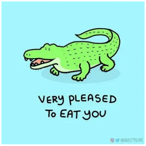 Sticker 🐊