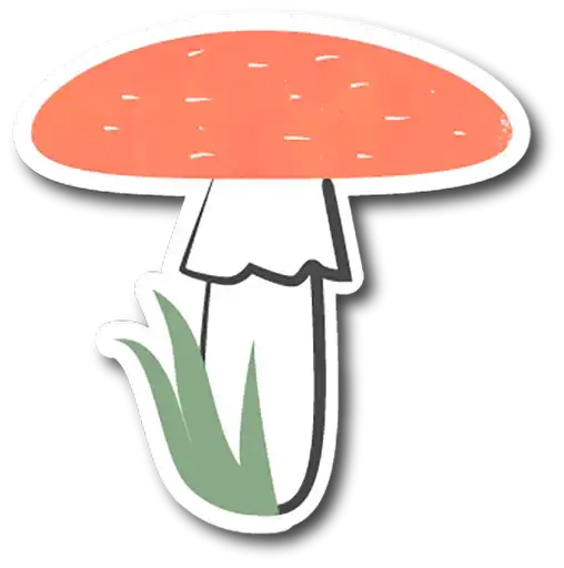 Sticker 🍄