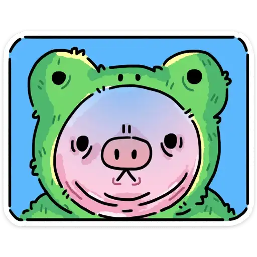 Sticker 🐷