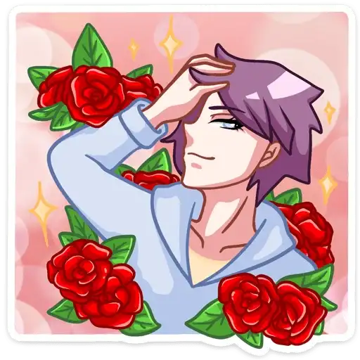 Sticker 🌹