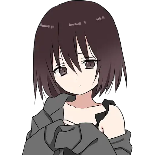 Мрачная девушка preview